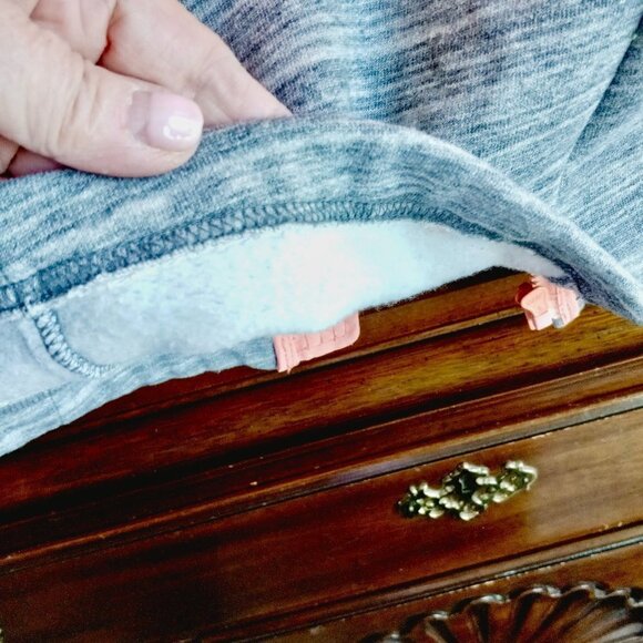 Hollister Jacket  XS Salmon and Gray  Nylon and  Fabric - Picture 7 of 14